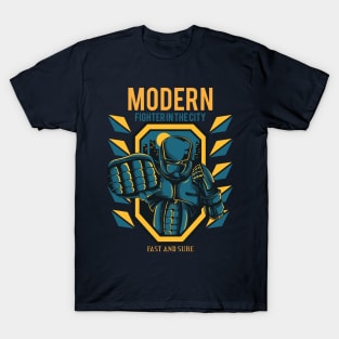 Modern Fighter in the city T-Shirt